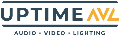 Uptime AVL Audio Video Lighting Logo